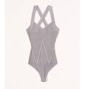 Sweetheart Cross-Back Bodysuit